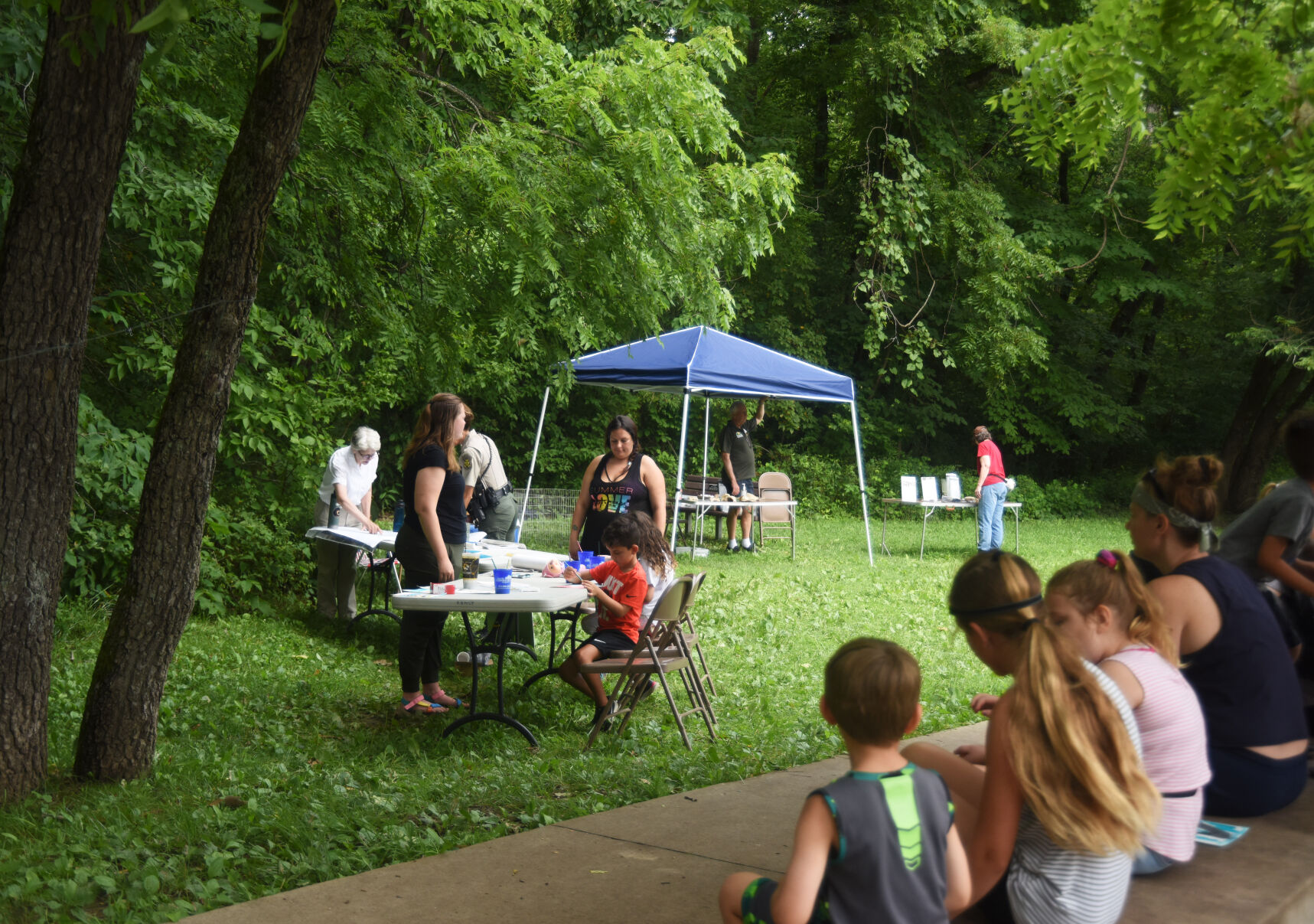 Rock Bridge state park hosts a water festival